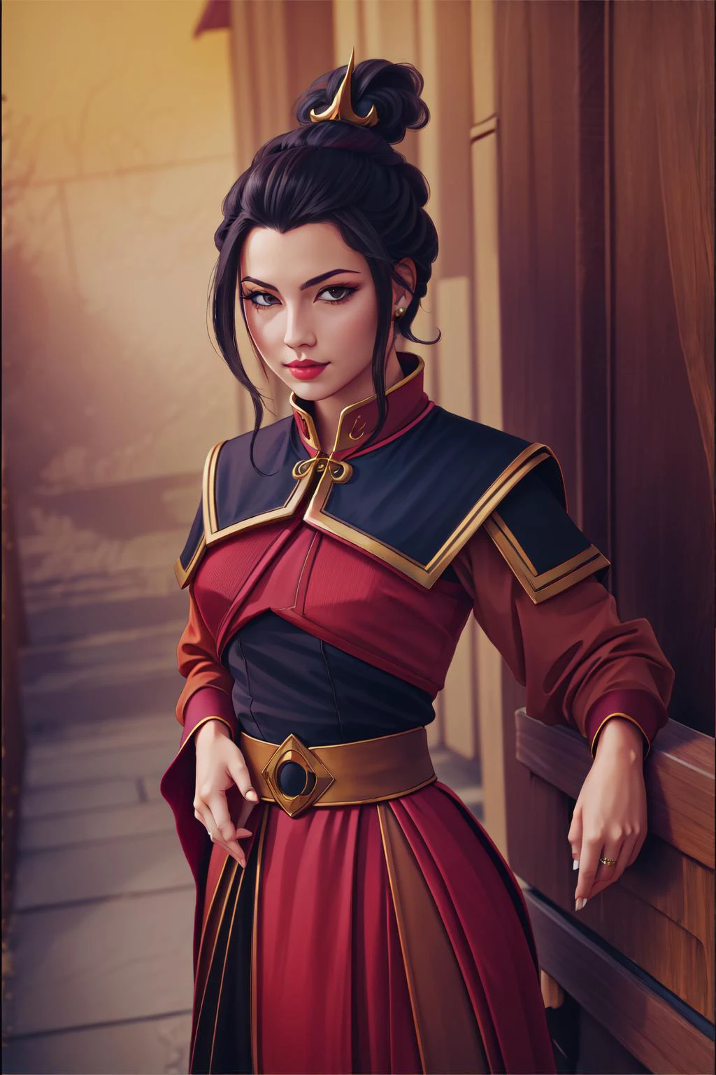 (masterpiece, best quality), intricate details,
1girl, <lora:Azula:0.8> azula,