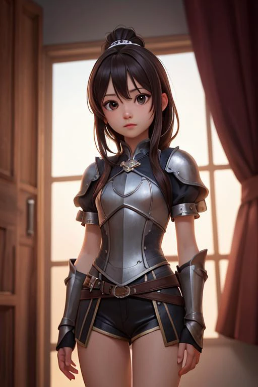 (masterpiece), best quality, high resolution, highly detailed, detailed background, perfect lighting, ite knight girl