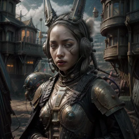 <lora:more_details:0.6>, <lora:epiCRealismHelper:1>, a photograph of bea \(pokemon\) as an 18 year old Swedish female composition of human and rabbit but not human ears and cyborg open face helmet, (holding sci-fi laser rifle), intricate and gothic skin tight full body suit with hooded cloak and red and black leggings, hyperrealistic, (((steampunk, gothic, sci-fi, retro-future))), (full body:1.4),  by Evan Ayres and Tyler Edlin Art, Deviant Art, high quality photography, Canon EOS R3, extremely detailed, otherworldly hues, intricate costumes, steampunk creatures, steampunk props, lavish details, embellished architecture, moonlight, cinematic composition, (night:1.5), (night time:1.5), horizon in background, pale skin, green eyes, blonde hair and green highlights, outside, skull as moon:1.5, (steampunk beach:1.4),, <lora:more_details:0.6>,  <lora:GPTS6 Hella-sthetic_424353:1>,<lora:S12 v4.2 NAI_208163:1>, <lora:epiCRealismHelper:1>, a photograph of bea \(pokemon\) as an 18 year old female composition of human and rabbit but not human ears and cyborg open face helmet, (holding sci-fi laser rifle), intricate and gothic skin tight full body suit with hooded cloak and red and black leggings,  hyperrealistic, (((steampunk, gothic, sci-fi, retro-future))),  (full body:1.4),  by Evan Ayres and Tyler Edlin Art, Deviant Art, high quality photography, Canon EOS R3, extremely detailed, otherworldly hues, intricate costumes, steampunk creatures, steampunk props, lavish details, embellished architecture, moonlight, cinematic composition, (night), (night time:1.4), horizon in background, pale skin, green eyes, blonde hair and green highlights, outside, skull as moon:1.5, (steampunk town pier:1.4),