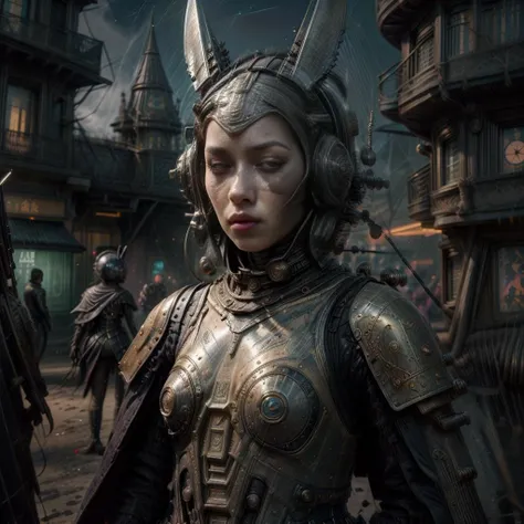 <lora:more_details:0.6>, <lora:epiCRealismHelper:1>, a photograph of bea \(pokemon\) as an 18 year old Swedish female composition of human and rabbit but not human ears and cyborg open face helmet, (holding sci-fi laser rifle), intricate and gothic skin tight full body suit with hooded cloak and red and black leggings, hyperrealistic, (((steampunk, gothic, sci-fi, retro-future))), (full body:1.4),  by Evan Ayres and Tyler Edlin Art, Deviant Art, high quality photography, Canon EOS R3, extremely detailed, otherworldly hues, intricate costumes, steampunk creatures, steampunk props, lavish details, embellished architecture, moonlight, cinematic composition, (night:1.5), (night time:1.5), horizon in background, pale skin, green eyes, blonde hair and green highlights, outside, skull as moon:1.5, (steampunk beach:1.4),, <lora:more_details:0.6>,  <lora:GPTS6 Hella-sthetic_424353:1>,<lora:S12 v4.2 NAI_208163:1>, <lora:epiCRealismHelper:1>, a photograph of bea \(pokemon\) as an 18 year old female composition of human and rabbit but not human ears and cyborg open face helmet, (holding sci-fi laser rifle), intricate and gothic skin tight full body suit with hooded cloak and red and black leggings,  hyperrealistic, (((steampunk, gothic, sci-fi, retro-future))),  (full body:1.4),  by Evan Ayres and Tyler Edlin Art, Deviant Art, high quality photography, Canon EOS R3, extremely detailed, otherworldly hues, intricate costumes, steampunk creatures, steampunk props, lavish details, embellished architecture, moonlight, cinematic composition, (night), (night time:1.4), horizon in background, pale skin, green eyes, blonde hair and green highlights, outside, skull as moon:1.5, (steampunk town pier:1.4),