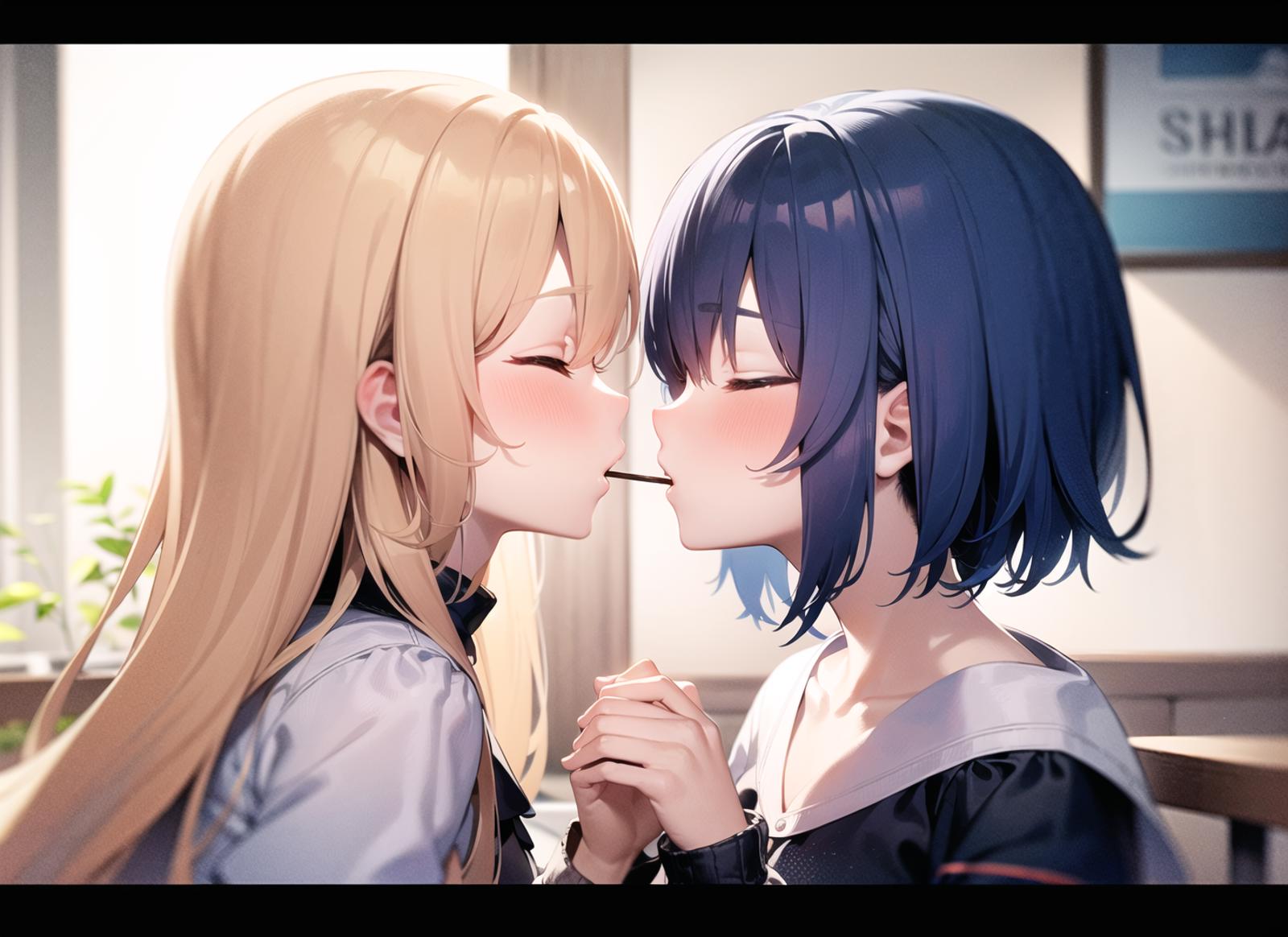 Pocky Kiss Side View | Test Concept Lora 231 v1.0