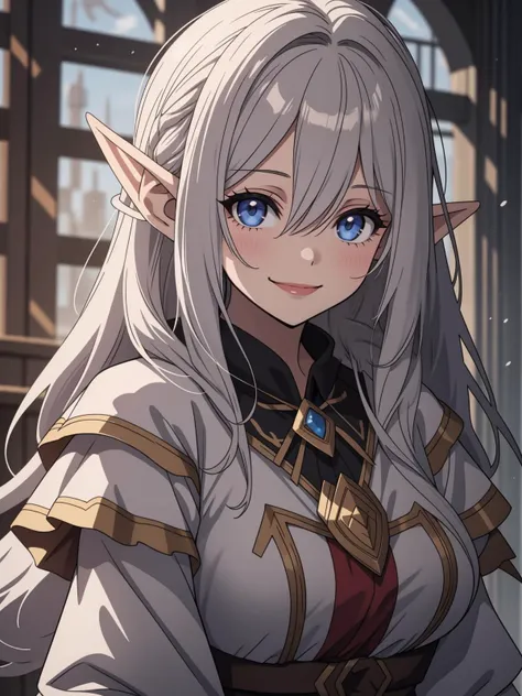 1 elf girl, smile