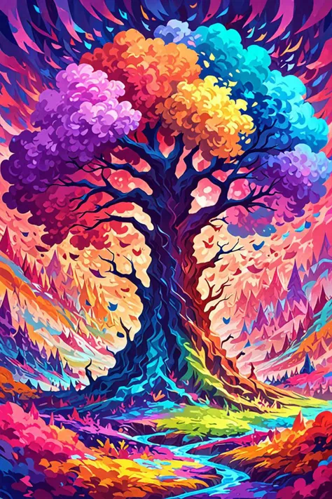 a sleep with love and her eyes are closed in a warzone background in the style of colorful otherworldly trees, texturized, <lora:sdxl_lightning_8step_lora.safetensors:1.0>, <lora:add detail xl.safetensors:1.5>