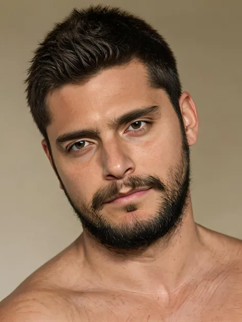 <lora:Bruno Gissoni:0.75>, 1male, muscled, face Bruno Gissoni, realistic, ultra quality, highly detailed, ultra HD, small beard