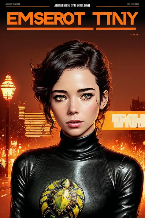 photo of captivating (L414C0ST4-420), a woman as a (sexy detective:1.1), (steven spielberg style), (Infographics photo, vintage-style photography, professional photoshoot, (medium shot), (waist up), retro fashion photo, Direct gaze towards the camera, aloof expression, dynamic stance, ((elegant turtleneck dress:1.2)), with trendy hairstyle, ((crowded london street)), balance, juxtaposition, (((exquisitely detailed infographic))), ((page scan:1.2)), (((magazine cover:1.2))), (((information text:1.2))), (detailed infographics:1.1), atmospheric lighting, cinematic composition, concept art, digital illustration, elaborate, artwork by Bastien Lecouffe-Deharme and Greg Rutkowski and Carne Griffiths, ambient lighting, 4K resolution, meticulously detailed, cell shading, ((rotoscoping)), ((flawless eyes)), (intricate pupils), (((acknowledgments))), (((comic installment))), (((character infographic))), (80s movieer:1.2)), (Vector Art, Borderlands style, Arcane style, Cartoon style), Line art, Disctinct features, Hand drawn, Technical illustration, Graphic design, Vector graphics, High contrast, Precision artwork, Linear compositions, Scalable artwork, Digital art, cinematic sensual, Sharp focus, humorous illustration, big depth of field, Masterpiece, trending on artstation, Vivid colors, trending on ArtStation, trending on CGSociety, Intricate, Low Detail, dramatic