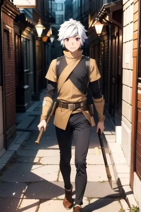 (best quality:1.1), (masterpiece:1.4), game cg, 1boy, solo, male focus, , , , anime coloring, , <lora:bell_cranel:0.86>, bell_cranel, , outlaw costume, aztec,