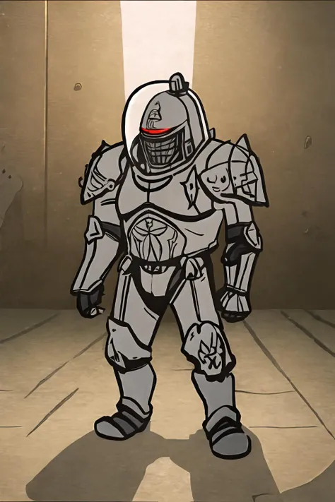 man in a heavy trmntr armor, highly realistic, ultra-detailed, cinematic
<lora:Space_Marine_Terminator:0.8>