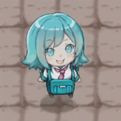 2D game mini chibi figure v1.0