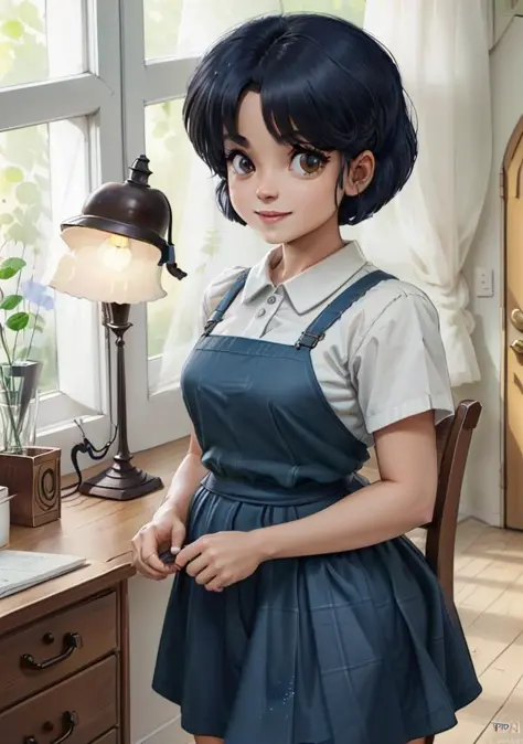 (Akanetendowaifu:1), cute, smile, (school uniform:1.2), idol pose, nervous, short hair, looking at viewer,
(realistic:1.2), (realism), (masterpiece:1.2), (best quality), (ultra detailed), (8k, 4k, intricate),(full-body-shot:1),(Cowboy-shot:1.2), (85mm),light particles, lighting, (highly detailed:1.2),(detailed face:1.2), (gradients), nsfw, colorful, detailed eyes,
(detailed ladscape, living room, furniture, window, lamp, desk, bed, clothes, chair, door:1.2),(detailed background),detailed landscape, (dynamic angle:1.2), (dynamic pose:1.2), (rule of third_composition:1.3), (Line of action:1.2), wide shot, solo, daylight,
<lora:AkaneTendo_character-20:0.6>