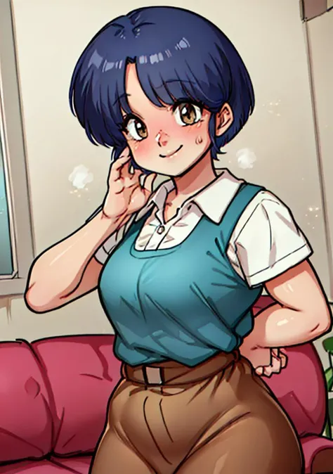 (Akanetendowaifu:1), cute, smile, (school uniform:1.2), idol pose, nervous, blush, short hair, looking at viewer,
(realistic:1.2), (realism), (masterpiece:1.2), (best quality), (ultra detailed), (8k, 4k, intricate),(full-body-shot:1),(Cowboy-shot:1.2), (85mm),light particles, lighting, (highly detailed:1.2),(detailed face:1.2), (gradients), nsfw, colorful, detailed eyes,
(detailed ladscape, living room, wood furniture:1.2),(detailed background),detailed landscape, (dynamic angle:1.2), (dynamic pose:1.2), (rule of third_composition:1.3), (Line of action:1.2), wide shot, solo,
<lora:AkaneTendo_character-20:0.7> <lora:AgawaRyoV2-000001:0.7>