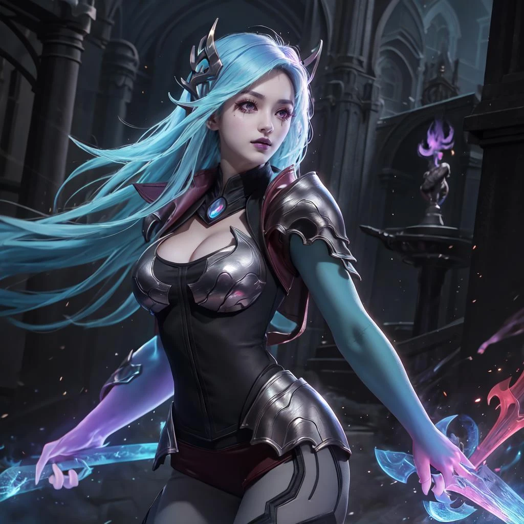 detailed dark castle background, masterpiece, best quality, Death_Sworn_Katarina,
<lora:Death_Sworn_Katarina-10:1>