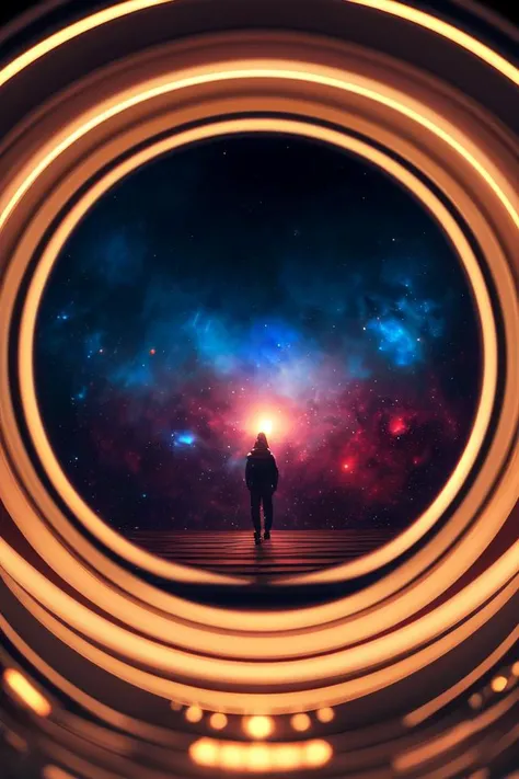 abstract dream, space, intricate, grand scale, alone, cinematic film still, insane detail, sharp focus, depth of field, realistic lighting, (realistic perspective), complex, (multiple subjects), 4k HDR