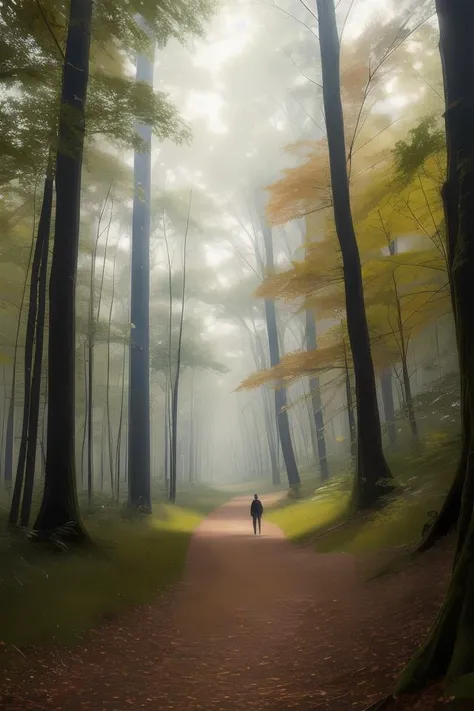 a beautiful forest, trending on artstation, in the style of greg rutkowski
