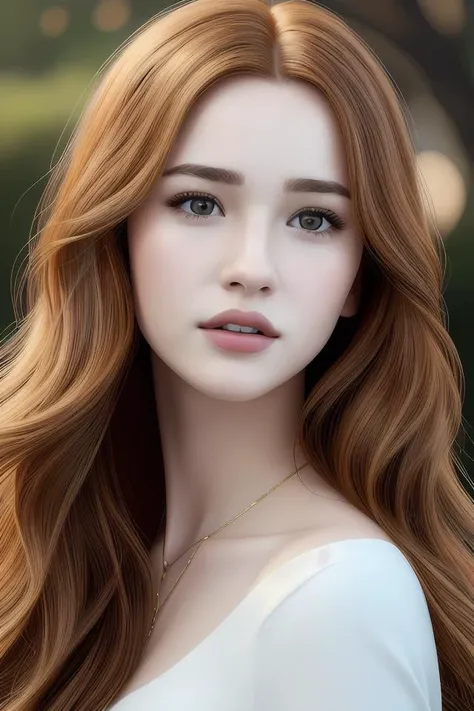 portrait of a hybrid of julia garner and emma roberts and sadie sink, photo realistic, highly detailed, perfect face, art by artgerm