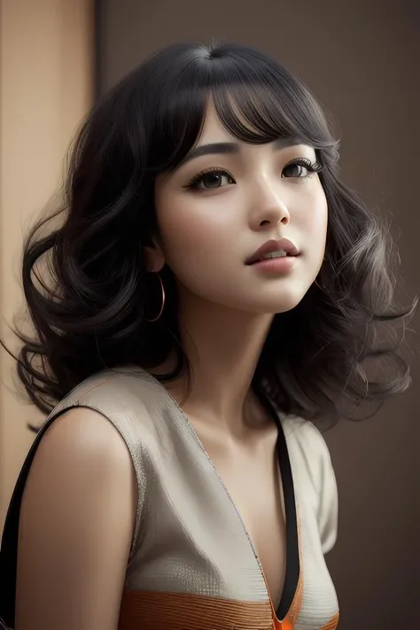 Full shot of a mischievous young witch about to get up to some trouble. Latin American fashion. Black and Orange palette. Latina girl. brown skin. Symmetrical facial features. By Ruan Jia and Artgerm and Range Murata and WLOP and Ross Tran and William-Adolphe Bouguereau. Key Art. Fantasy Illustration. award winning, Artstation, intricate details, realistic, Hyperdetailed, 8k resolution.