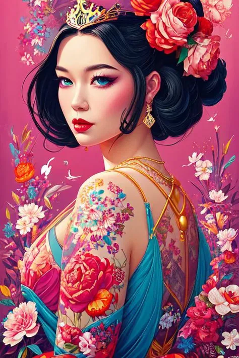 tristan eaton, victo ngai, artgerm, perfect princess