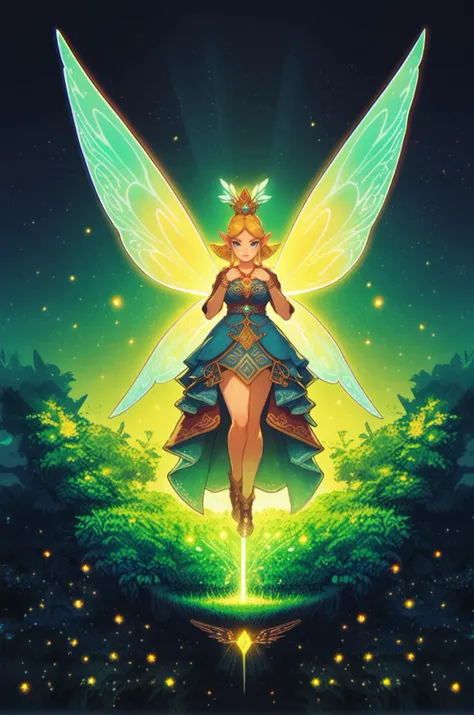fairy tale dreamscape Legend of Zelda style 1girl, <lora:OverallDetail:1> <lora:Expressive_H:0.8> <lora:Anime Summer Days 2 Style SDXL_LoRA_Pony Diffusion V6 XL:0.4> <lora:DP-Pony:1>, score_9, score_8_up, score_7_up . vibrant, fantasy, detailed, epic, heroic, reminiscent of The Legend of Zelda series . surreal, ethereal, dreamy, mysterious, fantasy, highly detailed . magical, fantastical, enchanting, storybook style, highly detailed