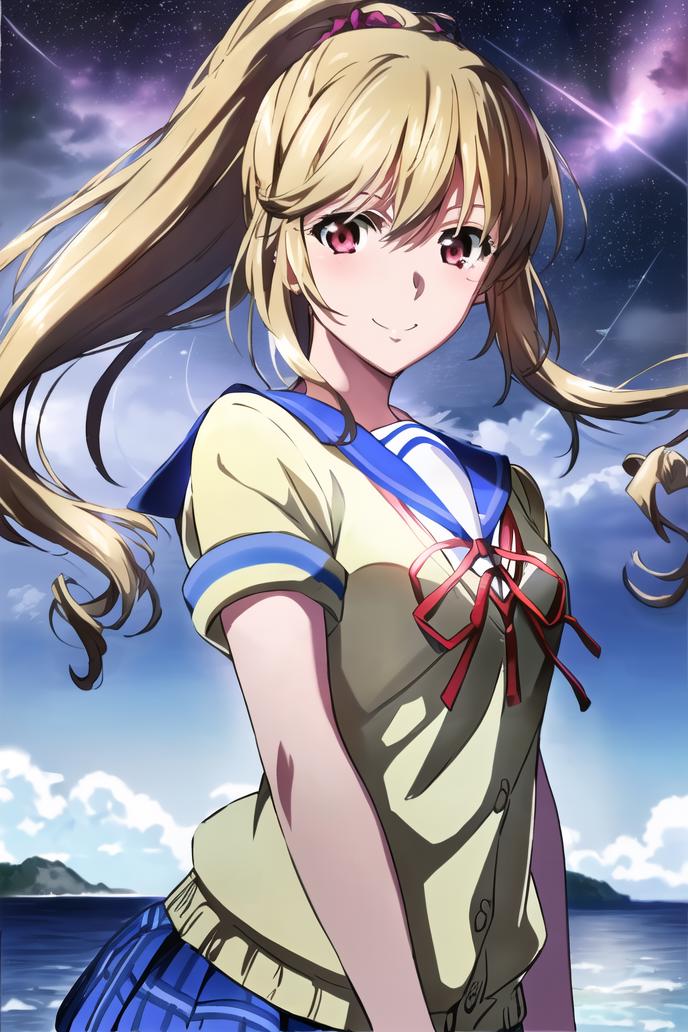 Aiba Asagi 蓝羽浅葱《Strike The Blood》 Aiba Asagi 蓝羽浅葱《Strike The Blood》