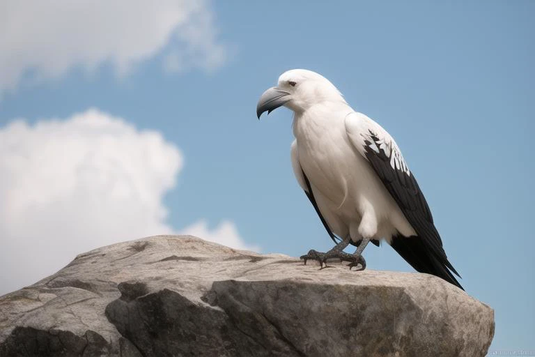 [photo of a white raven perched on rock, proper proportions, copy paste, vibrant colors, priority order, desirable assets, rtx textures, beautiful work, superb craftsmanship, masterfully aligned, extremely intricate, detailed features, defined edges, intense focus, sdr hdri, pic vid, hyper realistic, high quality, max resolution, epic composition, cinematic lighting, full shot]:0.5