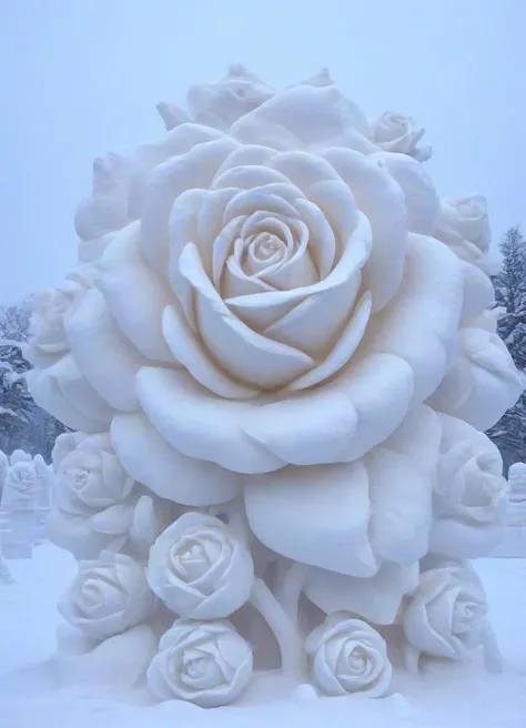 <lora:PE_SnowSculpture:0.8 > PESnowSculpture,Snowsculpture,
beautiful rose,
masterpiece, high resolution, octance 4k, high detail,