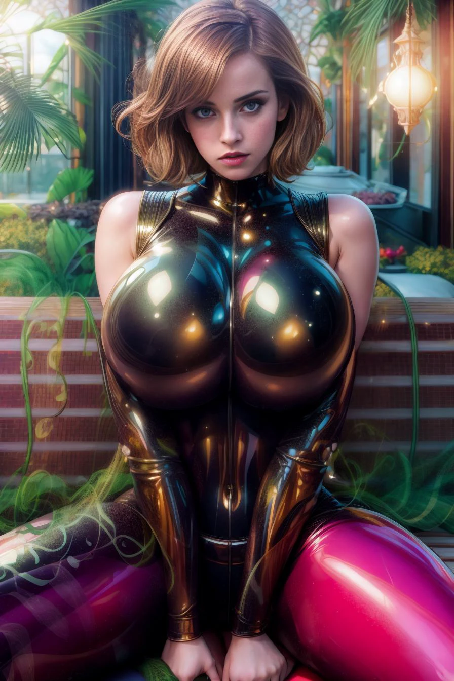 ([person|Kiko Mizuhara|Emma Watson]:0.7), solo, (straddling:0.8) a bench, in a bright solarium, (skinny:0.5), (shiny latex body suit:0.9), (muscular thighs:0.9), (glistening skin:0.9), (seductive:0.8), (punk:0.7), (photorealism:0.2), cowboy shot,
<lora:breastsizeslideroffset:1.5> <lora:eye_size_slider_v1:2.0> <lora:add_detail:1.0> <lora:Nouveau_last:0.5> <lora:breasts_squeezed_together_v0.2:1.2>