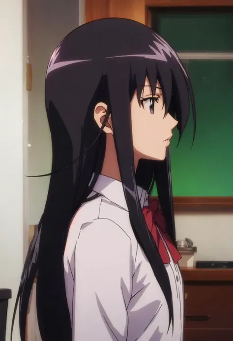 {safe:1.10}, best quality, masterpiece, highres, solo, {amakusa_shino_seitokaiyakuindomo:0.90}, profile, from_side, upper_body