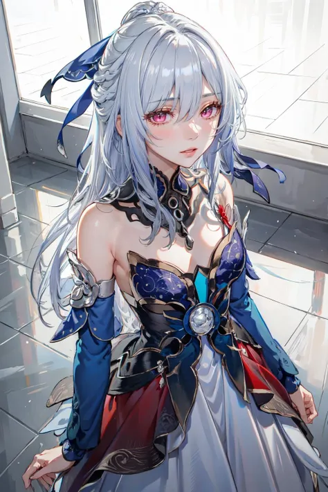 (ultra high resolution:1.5), (masterpiece), (best quality:1.2), intricate details, (jingliu:1.4), (nothing covering ), (no panties), (no bra:1.2), (nothing covering tits), (embarrassed:1.2), (skinny:1.2), (in a snow mountain)
