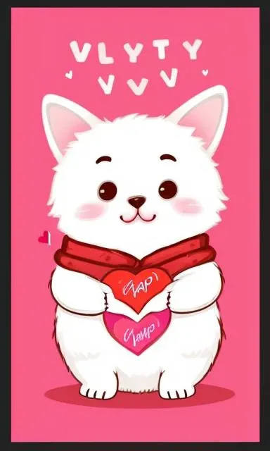 Vcards2024, valentine, simple background,