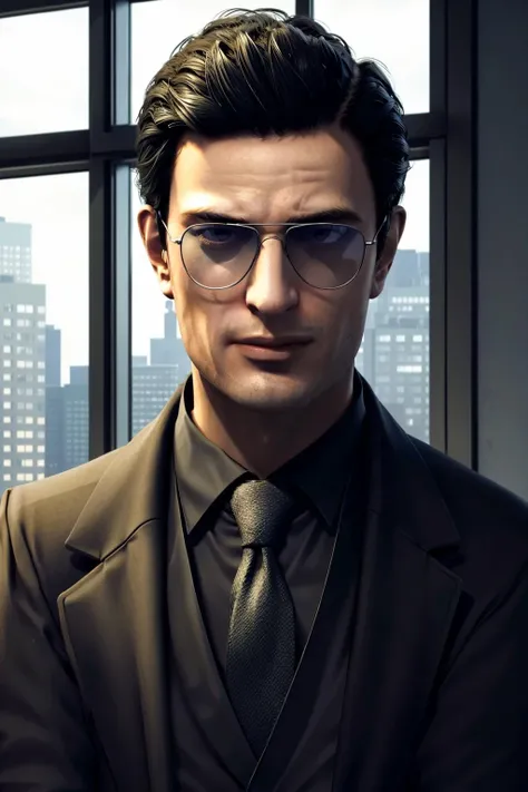 (day),high rise apartment, windows,
Black_suit,Black_jacket,black tie,white shirt,
<lora:vito_scaletta_mafia2-KK77-V1:0.7>,sunglasses,
black hair,black eyes,Bangs,Short hair,
1 Man, 40yo,male,looking at viewer,
NSFW,official art,extremely detailed CG unity 8k wallpaper, perfect lighting,Colorful, Bright_Front_face_Lighting,
(masterpiece:1.0),(best_quality:1.0), ultra high res,4K,ultra-detailed,
photography, 8K, HDR, highres, absurdres:1.2, Kodak portra 400, film grain, blurry background, bokeh:1.2, lens flare, (vibrant_color:1.2)