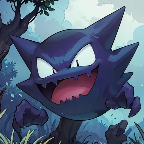 ((masterpiece,best quality)),
<lora:Haunter_Pokemon_Anime:0.9>, Haunter_Pokemon, floating, no humans, pokemon \(creature\),
solo, smiling, looking at viewer,
cinematic composition,