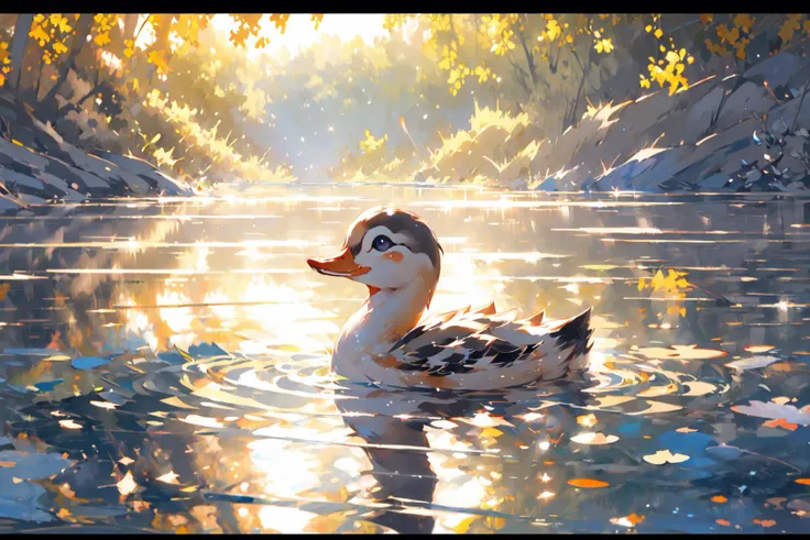 (masterpiece:1.2), best quality,PIXIV,
<lora:duck_20230805184525-000018:1>