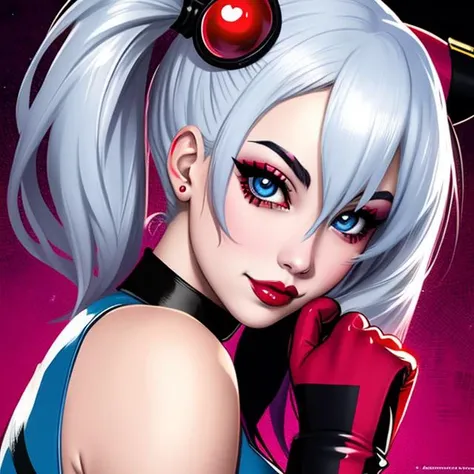 Harley Quinn, from dc comic, anime