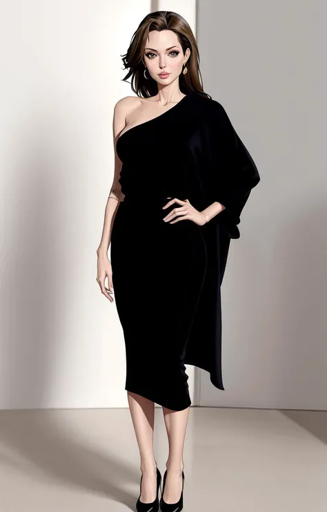 Angelina Jolie, full body, close up