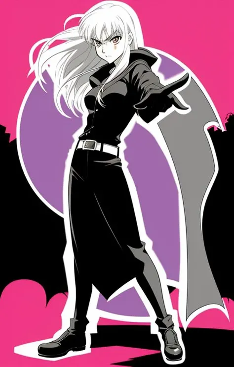 {man|woman|oldman|girl} hero ((scary look, dynamic pose)), full body,
drawn by Shiro Amano