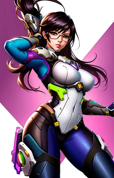 Overwatch, sexy, fanart, fighting pose, amazing detail, color grading
art by Yoshitaka Amano