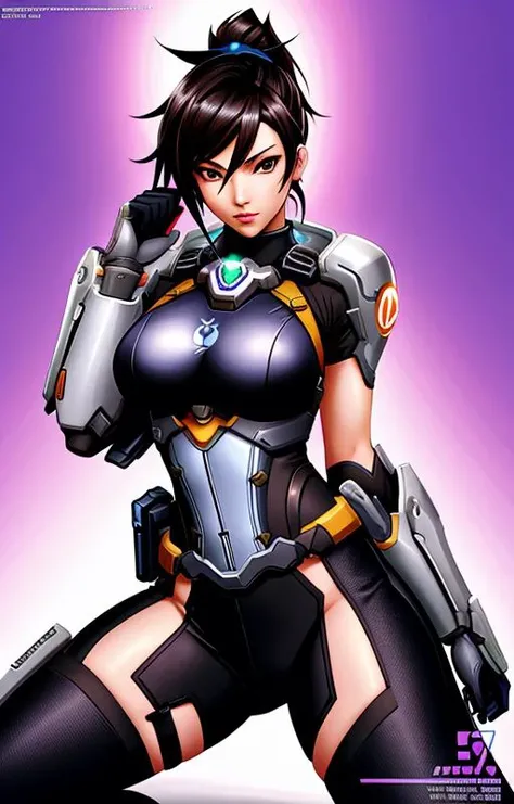 Overwatch, sexy, fanart, fighting pose, amazing detail, color grading
art by Takeshi Obata