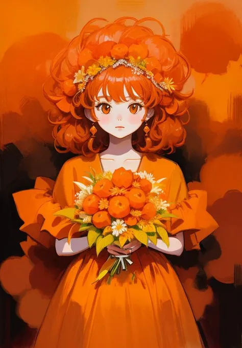 a woman,orange cluster,
<lora:guihuagao128dim-epoch-000008:0.7>