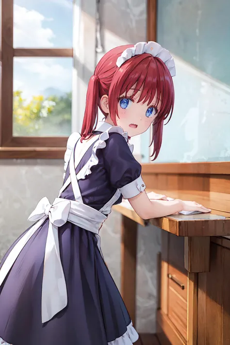 <lora:0005Tannu:1>,annu.,housemaid,full_shot,looking_at_viewer,curtsy,