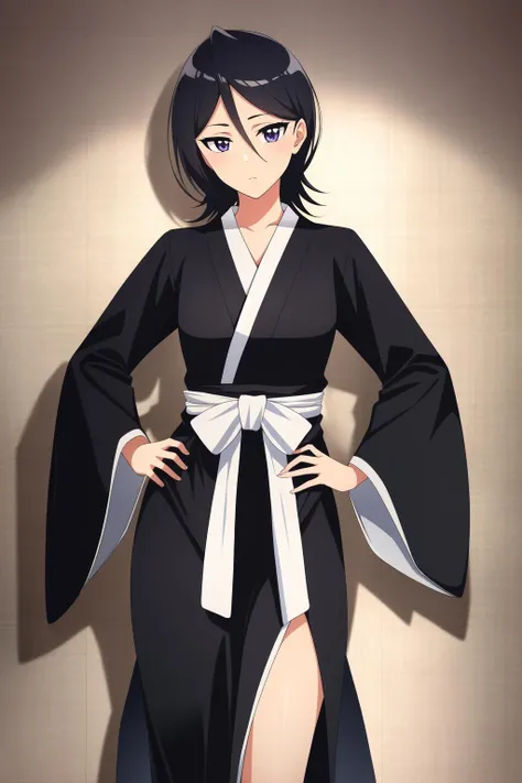 (masterpiece, best quality), intricate details,
1girl, <lora:kuchiki_rukia-10:0.8> kuchiki_rukia, japanese clothes, kimono, black kimono