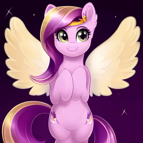 (Derpibooru_p_95), (pipp petals), spread wings, solo, very beautiful, best quality, perfect anatomy, (body fur), masterpiece, (safe), gilded hooves, cute, <lora:PippPetals:0.8>,