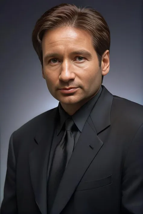 foxmulder, man with a black business suit, face, gradient background, realistic, very detailed,
<lora:FoxMulder:1>