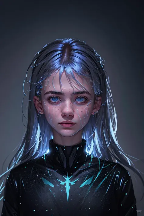 young woman fr3yaallan (art by Brian Wildsmith|Bob Byerley) <lora:Blacklight:0.86> Blacklight, subsurface scattering, ultra hd, 4k, high def, Photorealistic, Hyperrealistic, Hyper detailed, analog style, realistic, masterpiece, best quality, ultra realistic, 8k, Intricate, High Detail, film photography, soft lighting, heavy shadow
