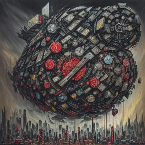 (cottagecore), (geometric:1.2), futurism, impressionist, detailed, majestic, breathtaking, (suggestive:1.3),(depressing:1.3), (cute:1.2), enticing, (irresistible:1.3), disturbing, fascinating, (magnetic:1.2), (black1.3), (crimson:1.2)
