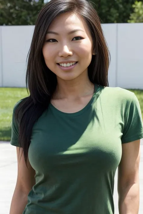 Best quality, 8K, High resolution, Cute Asian Elf womanl,Huge breasts:1.5,perfect body,45 years old、long pointy ears, long slender legs, muscular abs, big smile, small hips, small waist, black panties, short leather skirt, thigh high black leather boots, topless, forest setting, sexy pose, bent over, on her hands and knees. Bound to a tree with rope.