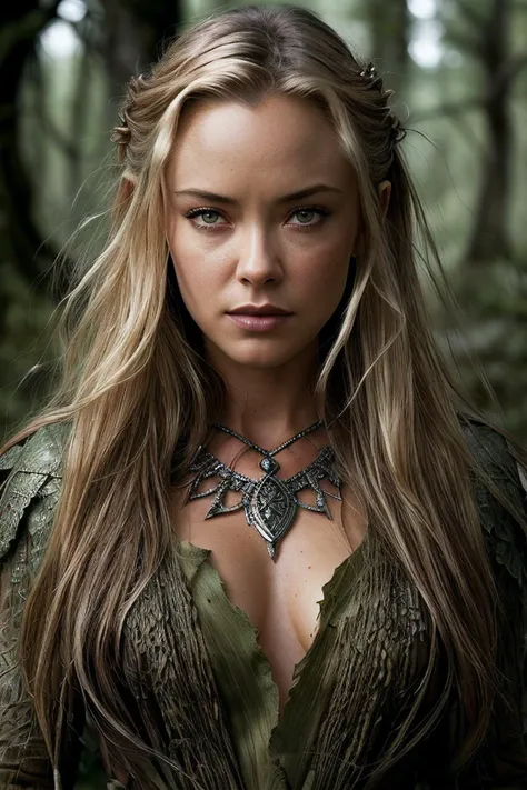 beautiful woman (Koh_KristannaLoken:.99), beautiful hair, ((portrait)), (closeup:1.2), ((from the waist up)), ((( middle earth, A dark, foreboding swamp, filled with twisted, gnarled trees and dangerous creatures, Tolkien ))), natural skin texture, (( Duranium  Tunic dress with ankle-length trousers :1.2)), 24mm, 4k textures, soft cinematic light, adobe lightroom, photolab, hdr, intricate, elegant, highly detailed, sharp focus, ((((cinematic look)))), soothing tones, insane details, intricate details, hyperdetailed, low contrast, soft cinematic light, exposure blend, hdr, faded, now, ("I've got a bad feeling about this.":1.1)