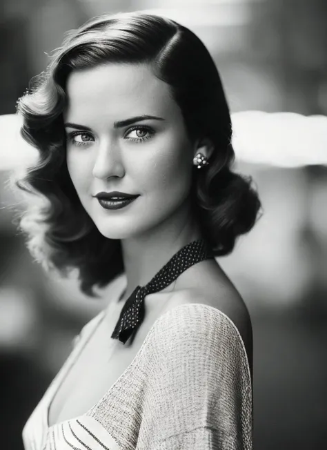 analog style, modelshoot style, A 1930s professional photograph of sks woman, ((detailed face)), (High Detail), Sharp, 8k, ((bokeh)), <lora:locon_odette_v1_from_v1_64_32:1.3>