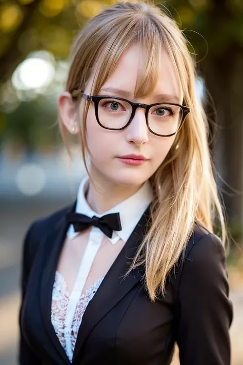 photo of a girl,blonde long hair with side ponytail, wearing business suit, wearing big glasses, standing in the street,
best quality, realistic, photorealistic, (intricate details:1.2), (delicate detailed), (cinematic light, best quality Backlights), clear line, sharp focus, realistic face, detailed face
unity 8k wallpaper, ultra high res, (photorealistic:1.4), looking at viewer, <lora:ellaFreyaLora_v10:0.9>