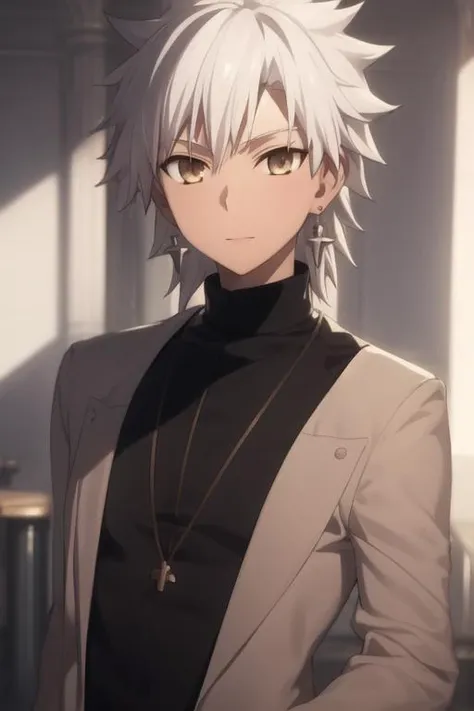 masterpiece, best quality, high quality, 1boy, solo, male focus, looking at viewer, upper body, <lora:kotomine_shirou:0.70>, kotomine_shirou