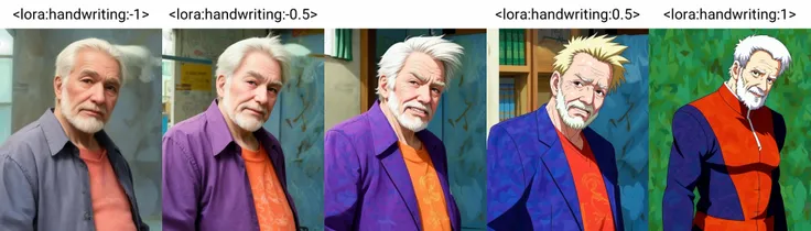 <lora:handwriting:-1>, anime_coloring, upper body, old man