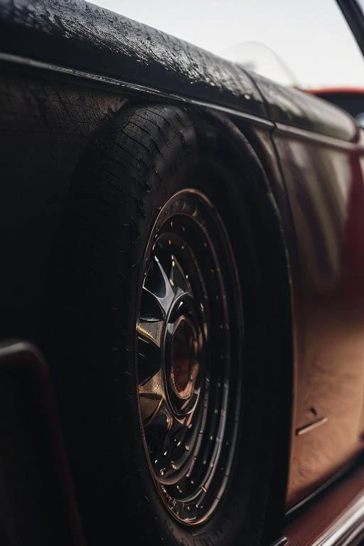 <lora:retroMoto:1>, retroMoto a close up of a car with a red light, (High detail RAW Photo), (masterpiece, photorealistic, heavy shadow, dramatic and cinematic lighting, key light, fill light), sharp focus, film grain, grainy, cinematic, cinematic bloom, depth of field, blurry background